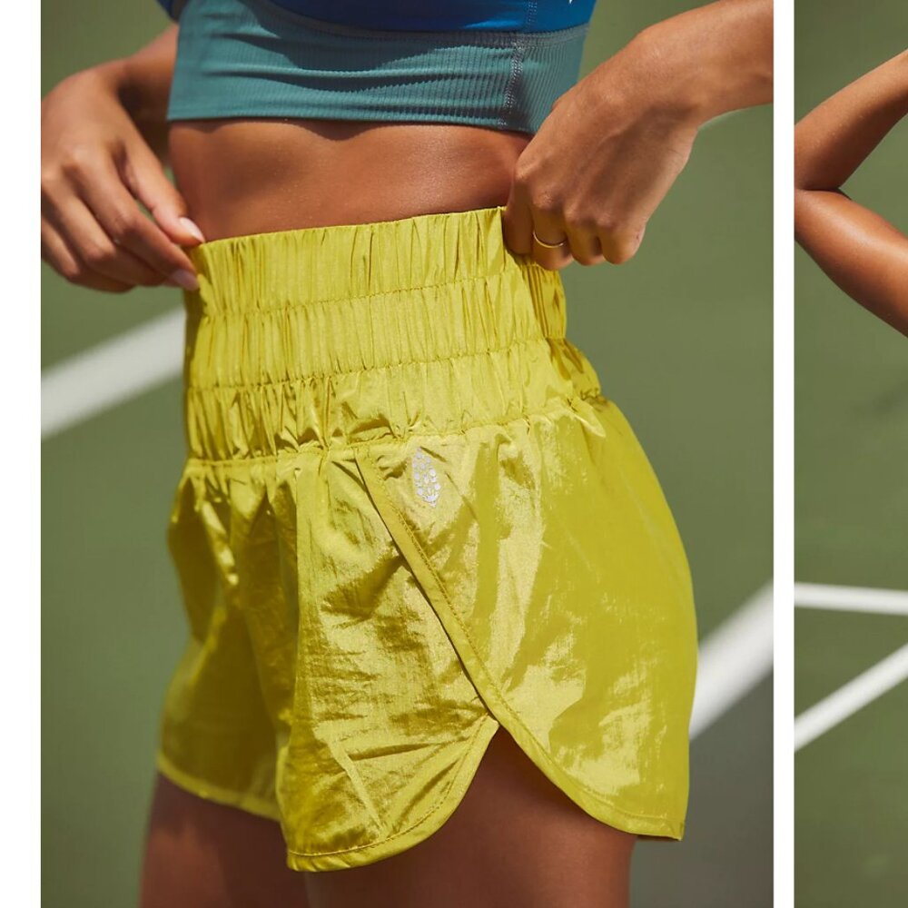 Free people style running shorts - Green- Size M
